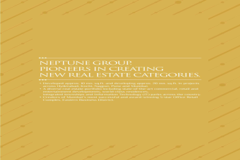 Neptune Group partnering with the finest & creating new Real Estate categories